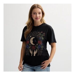 Kohl's Black Moon Graphic Tee